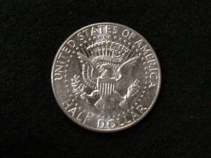 lot 161 image: 1964 Kennedy Silver Half Dollar...