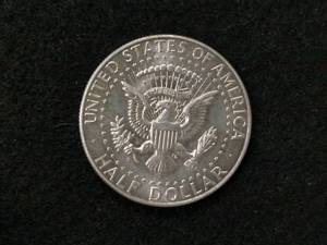 lot 166 image: 1964 D Kennedy Silver Half Dollar...