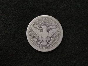 lot 175 image: 1914 Barber Silver Quarter...