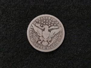 lot 177 image: 1916 Barber Silver Quarter...
