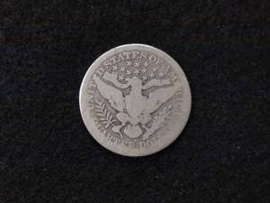lot 178 image: 1916 D Barber Silver Quarter...