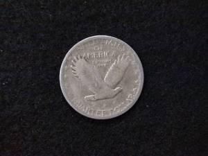 lot 184 image: 1929 D Standing Liberty Silver Quar...