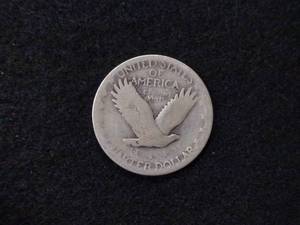 lot 186 image: 1930 S Standing Liberty Silver Quar...