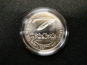 lot 209 image: 1987 U.S Constitution Commemorative...