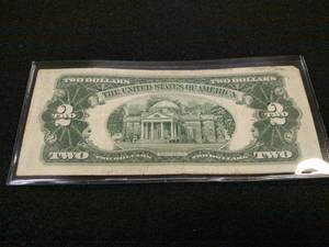 lot 221 image: 1953 A Two Dollar Red Seal United S...