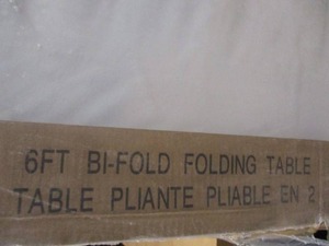 Poly Bifold Table