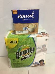Bounty Napkins and Equal