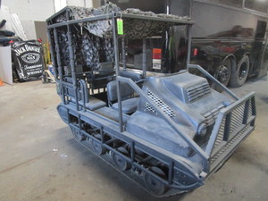 lot 603 image: TANK-STYLE SNOWMOBILE
