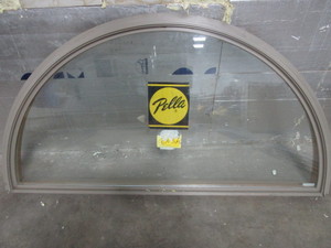 lot 617 image: PELLA HALF-CIRCLE WINDOW, 79 x 40 12