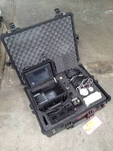 lot 14 image: Sur-tec Lilliput Screen, DuraComm LP-14, Carry Case
