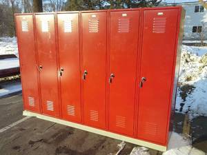 lot 1 image: Penco Products, Inc. Commercial Locker Cabinet 6-Unit