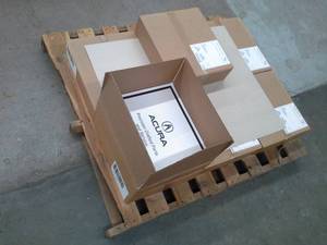 Lot of (8 Boxes) Acura Precision Crafted Parts and Service Logo Floor Mats