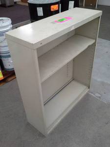 Metal Bookcase 3-shelf