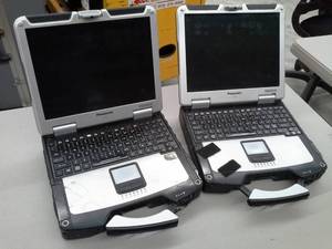 lot 57 image: Lot of (2) Panasonic Personal Computer CF-31