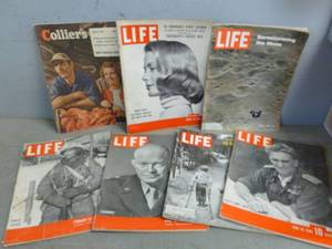 lot 24 image: Vintage Magazines