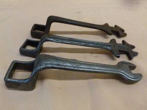 lot 64 image: Antique Buggy Wrenches
