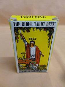 lot 84 image: Vintage Tarot Cards