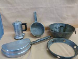 lot 99 image: Vintage Camping Cookware