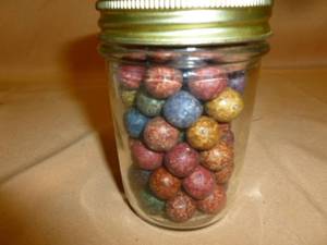 lot 167 image: Vintage Clay Marbles