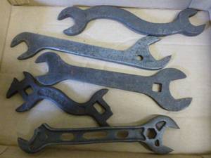 lot 177 image: Vintage Implement Wrenches