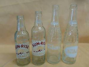lot 191 image: Vintage Soda Bottles