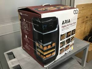 ARIA 10 Qt  Air Fryer With Rotating Rotisserie