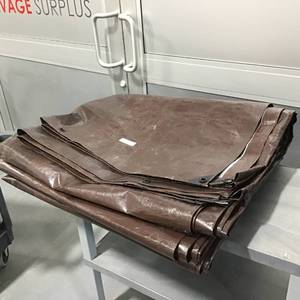 30ft Brown Tarp