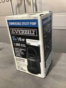 EVERBILT 16 HP Plastic Submersible Utility Pump