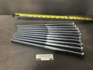 Lot Of 10 EVERBILT 12 in.-13 x 12 in. Zinc Plated Hex Bolt