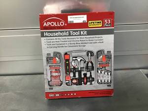 APOLLO Home Tool Kit (53-Piece)