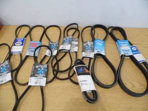 lot 37 image: Assorted Vehicle Belts