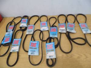 lot 38 image: Assorted Vehicle Belts