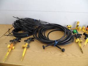 lot 73 image: Plastic Tubing - Spriknlers - Hose Adapters