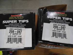 lot 42 image: Exhaust Tips - Oil Seals