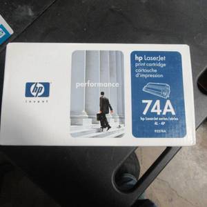 New HP LaserJet Printer Cartridge 92274A