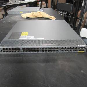 Cisco Nexus 48 Port 101001000 Gig Switch Port Tested 4x SFP Uplinks