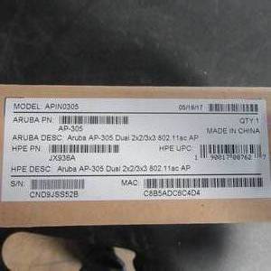 Aruba Wireless Access Point Model AP205