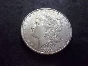 1882  Morgan Silver Dollar