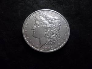 1892 O Morgan Silver Dollar