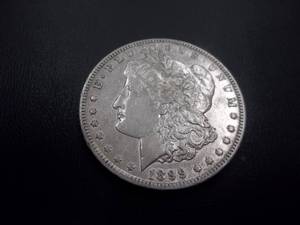 1899 O Morgan Silver Dollar Micro O