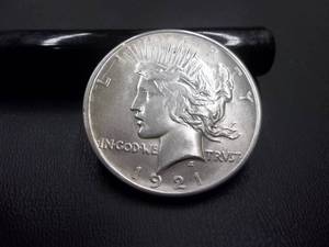 1921 Peace Silver Dollar