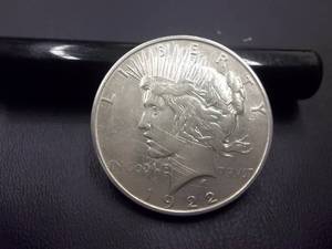 1922 D  Silver Peace Dollar