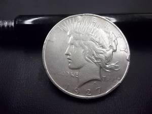 1927 Peace Silver Dollar