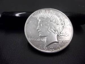1934 D Silver Peace Dollar