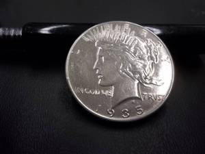 1935 Peace Silver Dollar