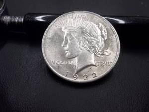 1922  Silver Peace Dollar