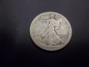 1916 S Obverse Mint Walker Half Dollar