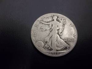 1918 S Walker Half Dollar