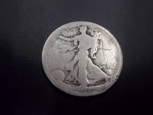 1918 D Walker Half Dollar