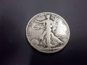 1929 D Walker Half Dollar